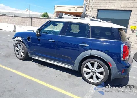 2017 Mini Countryman Cooper S z USA, uszkodzony, nr VIN WMZYT3C39H3D97769